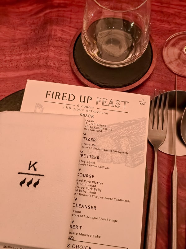 fired up feast menu